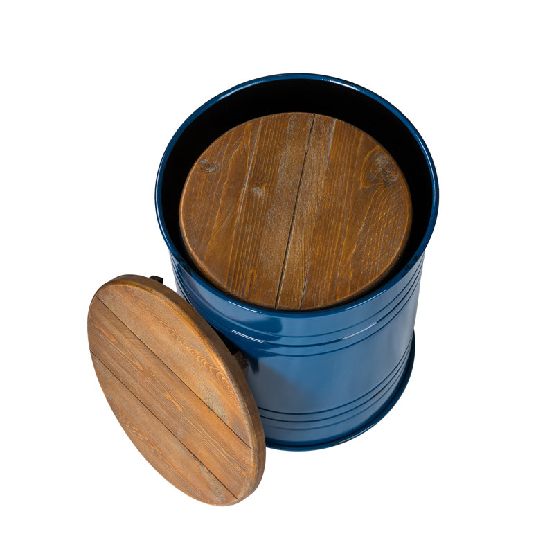 Tabouret d'appoint Pieper, Bleu marine