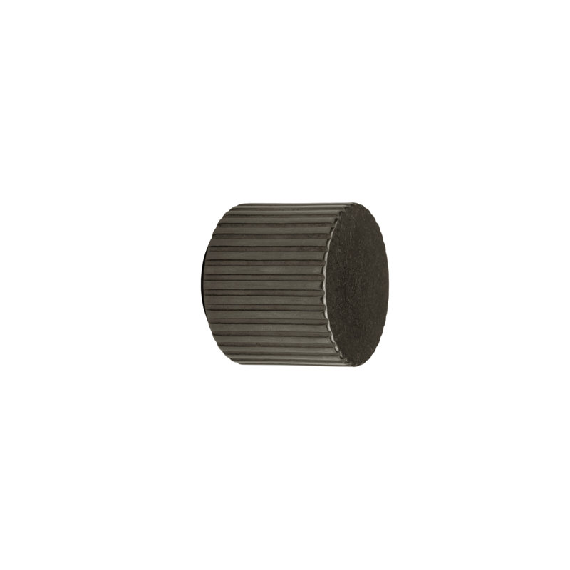 Roger Thomas 1 3/8 Diameter Cylindrical Knob, Silicon Bronze Dark