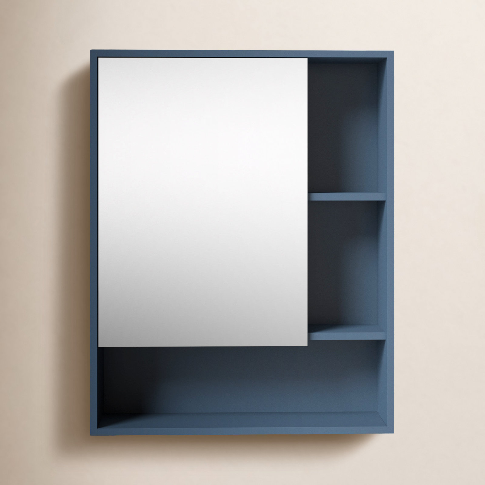 Jensen Surface Medicine Cabinet, Left, Blue