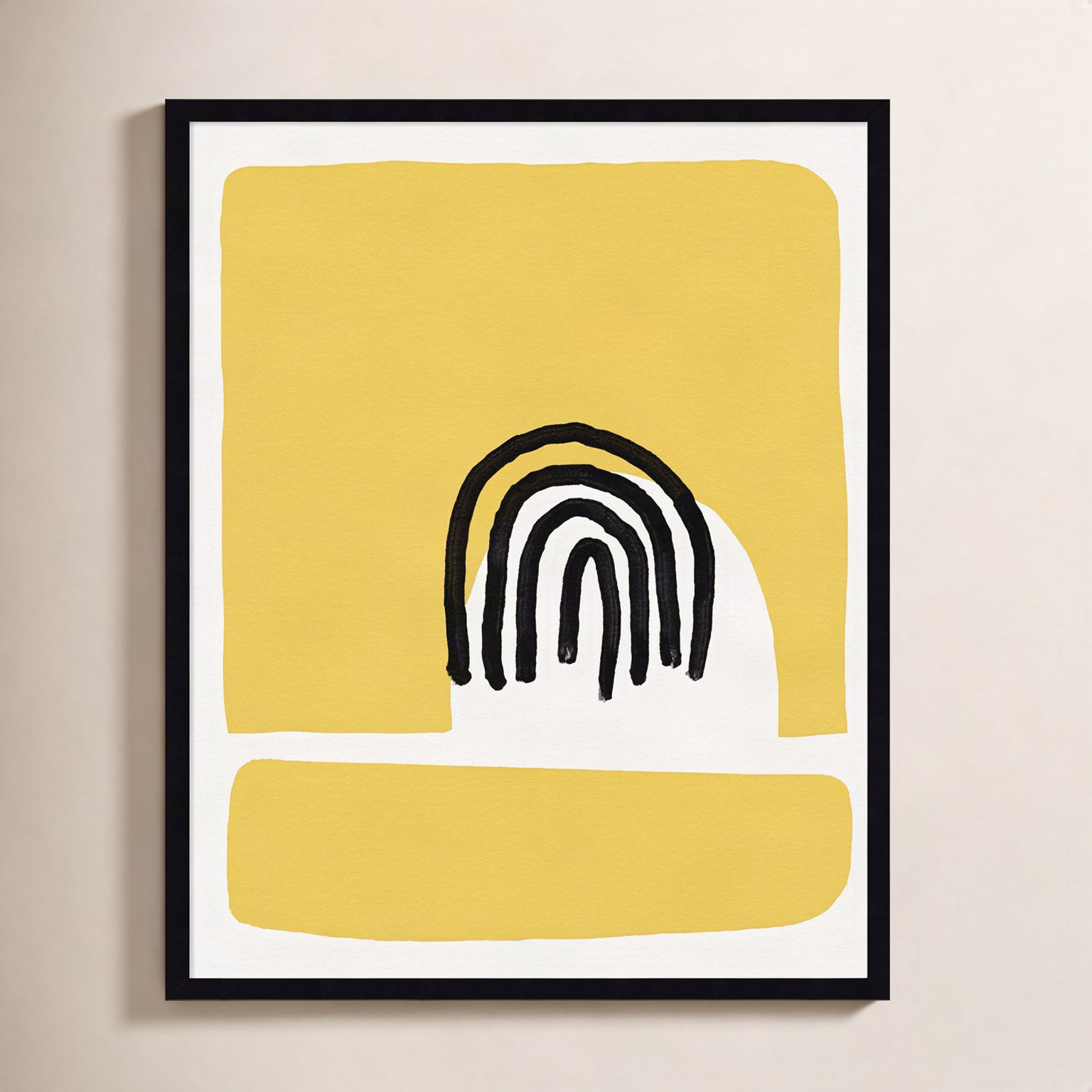 Good Vibes IV by Jacob Green, Black, 33" H x 25" W x 1" D