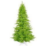 Lime Fir Artificial Christmas Tree withLED Lime Lights with Stand