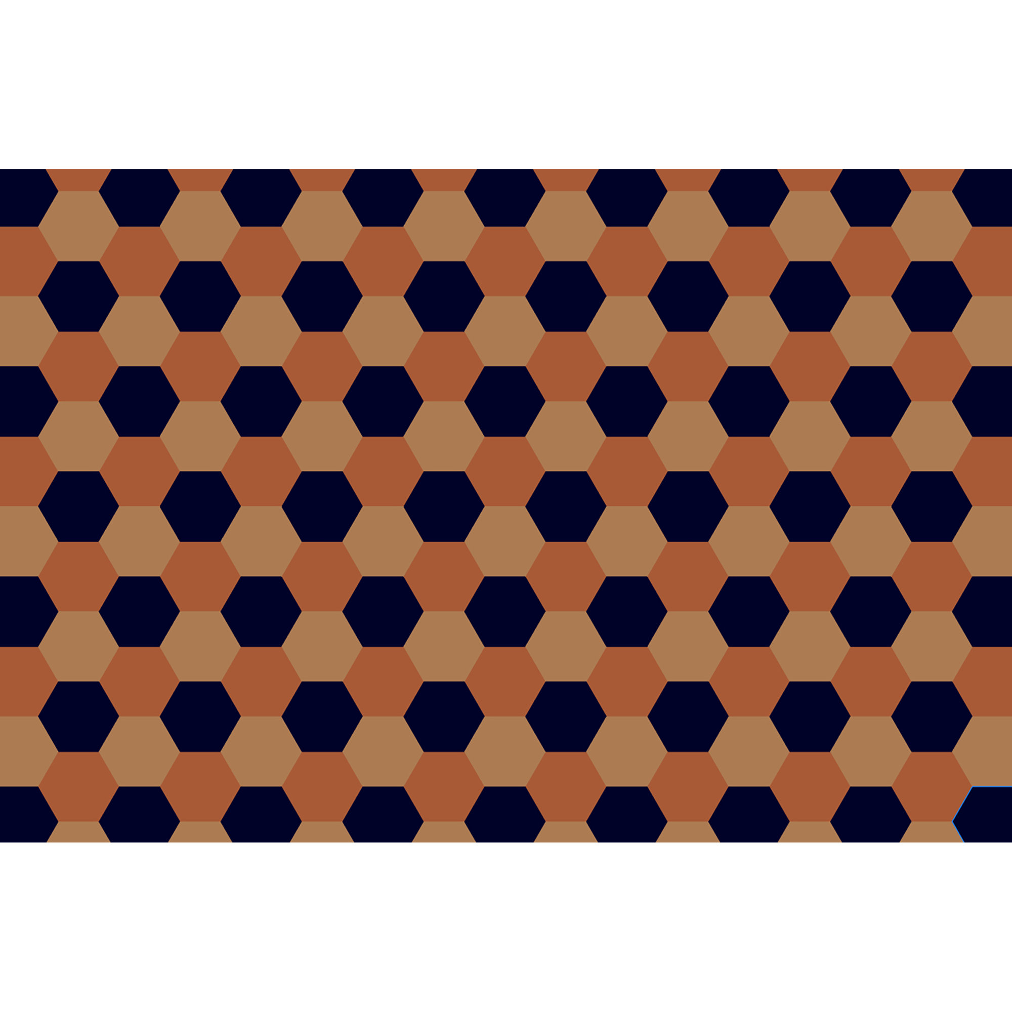 Neighburly Non-Slip Geometric Doormat