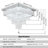 17.71" Cystal Chandeliers LED Chandelier Modern Square Flush Mount Ceiling Light Fixtures For Bedroom Living Room Dining Room Entryway,Cool White Light
