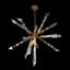 Solitude 1 - Light LED Chandelier-70593597