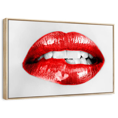 Supple Red Lips