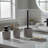 Concrete Cement Toothbrush Holder, Modern Countertop Organizer-108856586