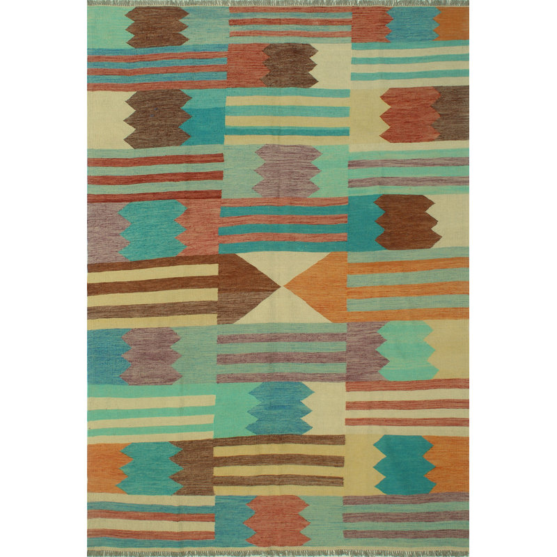 Tapis bleu Winchester Kilim Mashavu Lt.