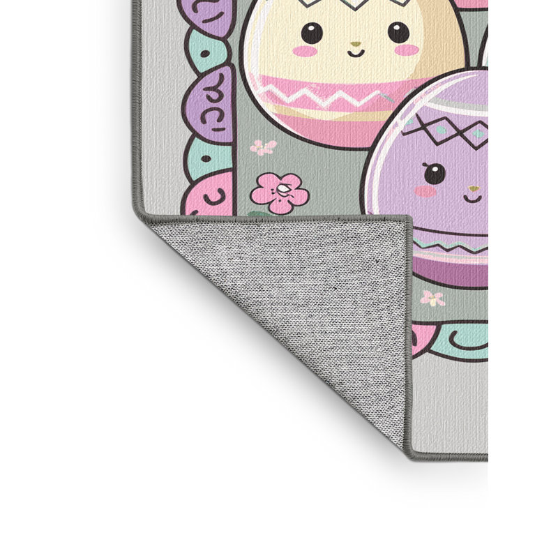 Tapis de Noël lavable East Urban Home, Rectangulaire 2 pi x 3 pi