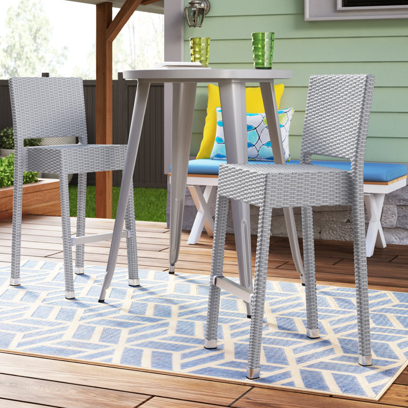 Tabouret de bar 29,5 po Ghent, gris