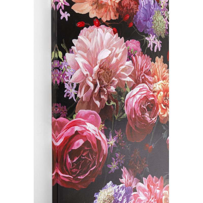 Flower Bouquet - No Frame Rectangle Print on Canvas, 200cm H x 140cm W x 3.5cm D