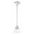 Anfrenee 1 - Light Brushed Nickel Single Pendant