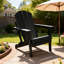 Chaises Adirondack pliantes Hdpe avec porte-gobelet-998573981