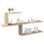  Wall Shelf with Shelf with Storage Engineered Wood Shelves Solution