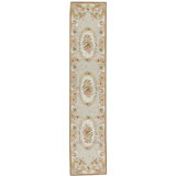 Hand-Knotted High-Quality Beige Runner