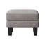 Repose-pieds en tissu avec sièges confortables, multiples fonctions de rangement, design classique et coins confortables pour toute pièce