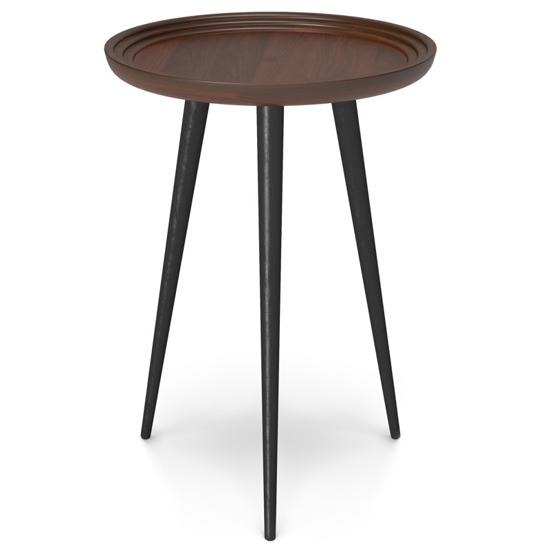 Moderne - Table d'appoint ronde - Cognac