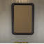 Toshi Rectangle Solid Wood Wall Mirror