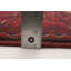 Tapis de zone en laine rouge 4 pi 1 po x 6 pi 5 po à main one-of-kind-noué la 2010 esari Allaina