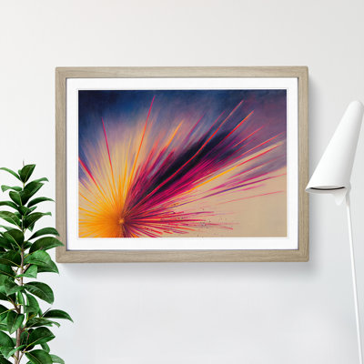 Astonishing Fireworks - Picture Frame Graphic Art