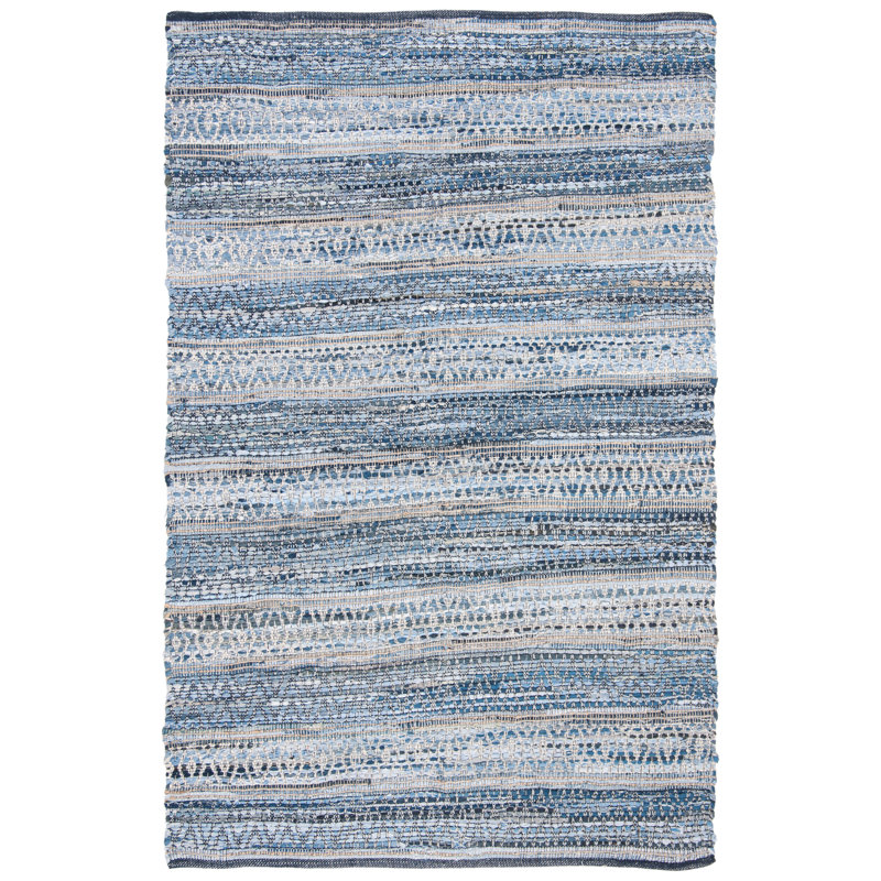 Tapis géométrique tissé à la main Montauk, Rectangulaire 3 pi x 5 pi