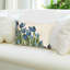 Coussin lombaire à tulipes allover