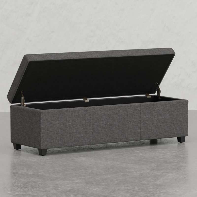 Extra Large Storage Ottoman Bench for Bedroom