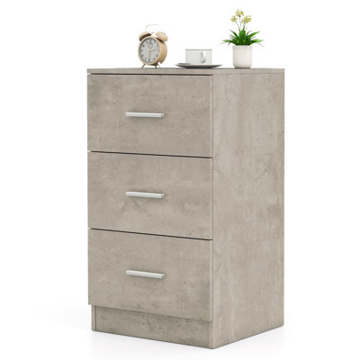 37 cm W Bedside Table