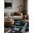 Machine Washable Gray Area Rug-1839667501
