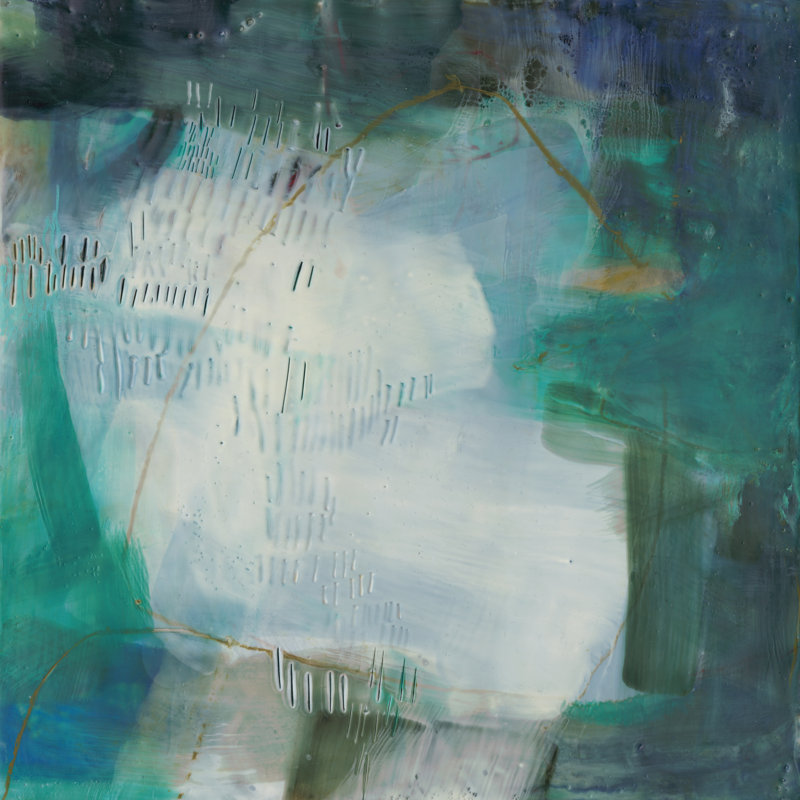 Arete II by Sue Jachimiec - Wrapped Canvas Painting, 76cm H x 76cm W