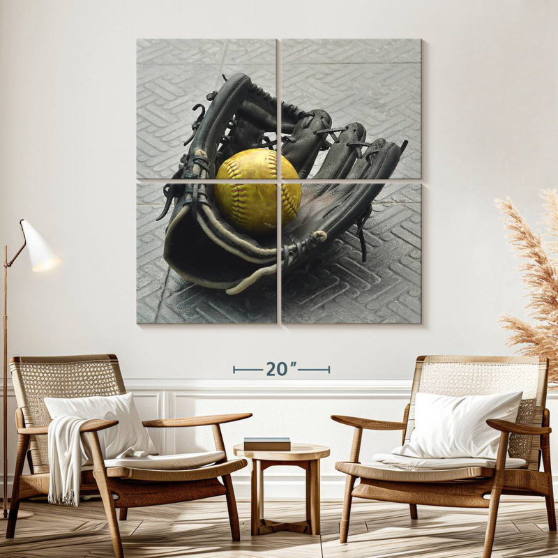 Softball Pop, 57" H x 57" W