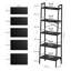 Ladder Shelf 172cm H x 56cm W Steel Ladder Bookcase-887025915
