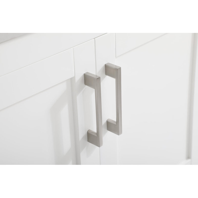 Meuble-lavabo simple l 42 po x P 22 po Scottsbluff, Blanc