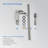 Single Handle Bathroom Sink Faucet with Pop Up Drain-115715128