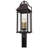 Mercurio Stained Glass Lantern Head Post Lantern