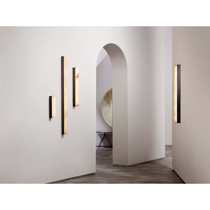 Artes 1 - Light LED Flush Mounted Sconce, Bronze