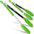 Zulay Kitchen Tongs For Cooking - 2 Pack 9" & 12" Stainless Steel Silicone Tong Set-61223043