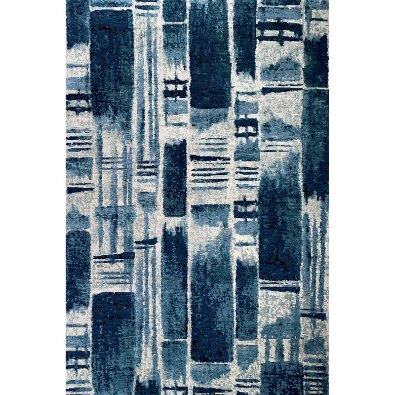 SHIBORI, Rectangle 4' x 6'