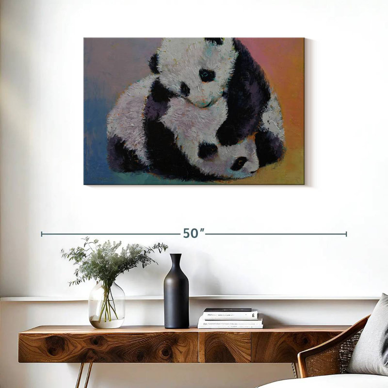 Rumble bébé panda Brampt, H 24 po x l 36 po