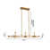 Ripley 11 Light Chrome Rectangular Chandelier