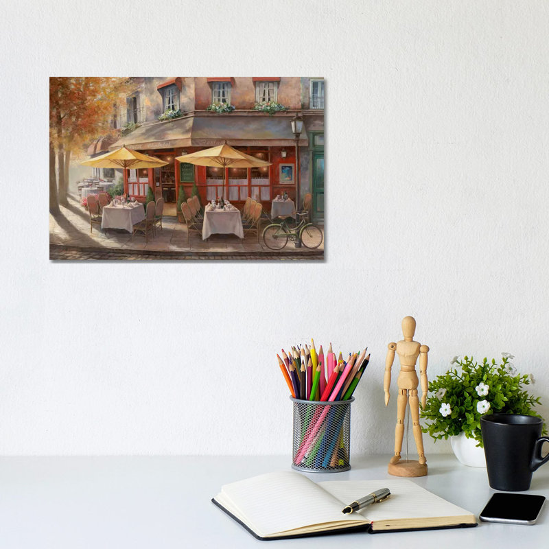 Le Petit Chatlet by T.C. Chiu - Gallery-Wrapped Canvas Giclée on Canvas, 20.32 cm H x 30.48 cm W, Canvas