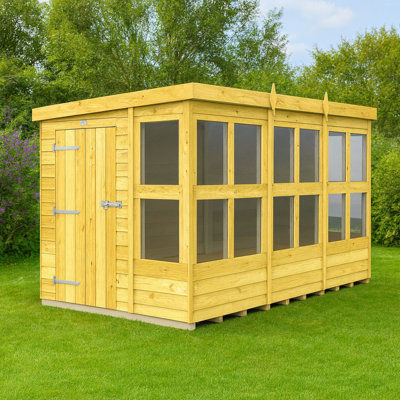 12ft x 6ft Pent Potting Shed