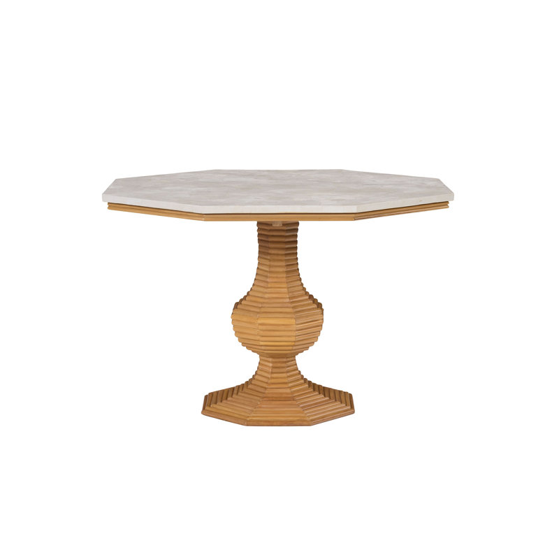 Round Stone Dining Table