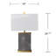 Lampe de table avec abat-jour