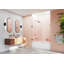 Illume 63.5 in. x 58.25 in. Fully Frameless Hinge Bathtub Door-224163500