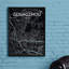 Guangzhou City Map - No Frame Print-855866028