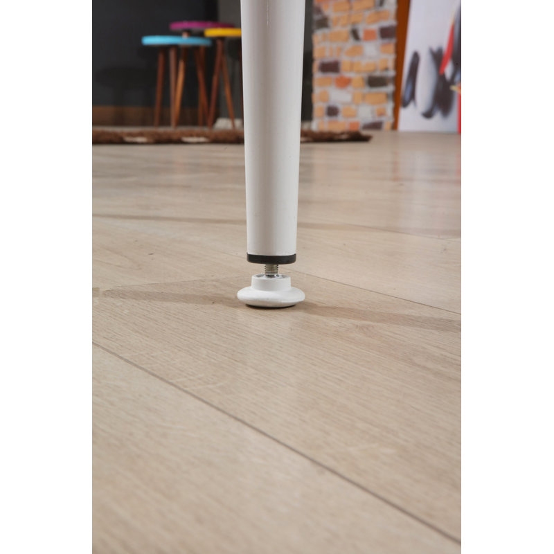Extendable Dining Table, White