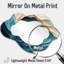 Aqua Coastal Spirals Of Waves - Miroir mural décoratif en spirale abstrait nuage-1459918735