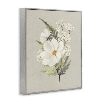 Paper Flowers Lush Blossoms Framed Giclee, design by House Fenway