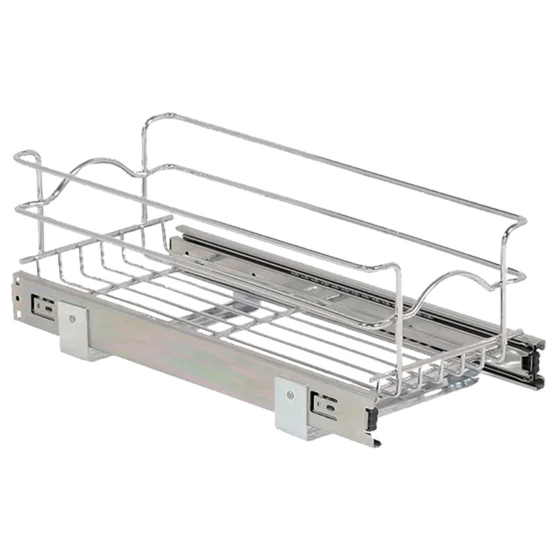 Brummitt Steel Blind Corner Cabinet Organizer, 3.94" H x 9" W x 18" D