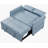 Sohna 57'' Faux Leather Sofa-2093432330